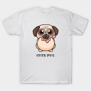 Cute pug face T-Shirt